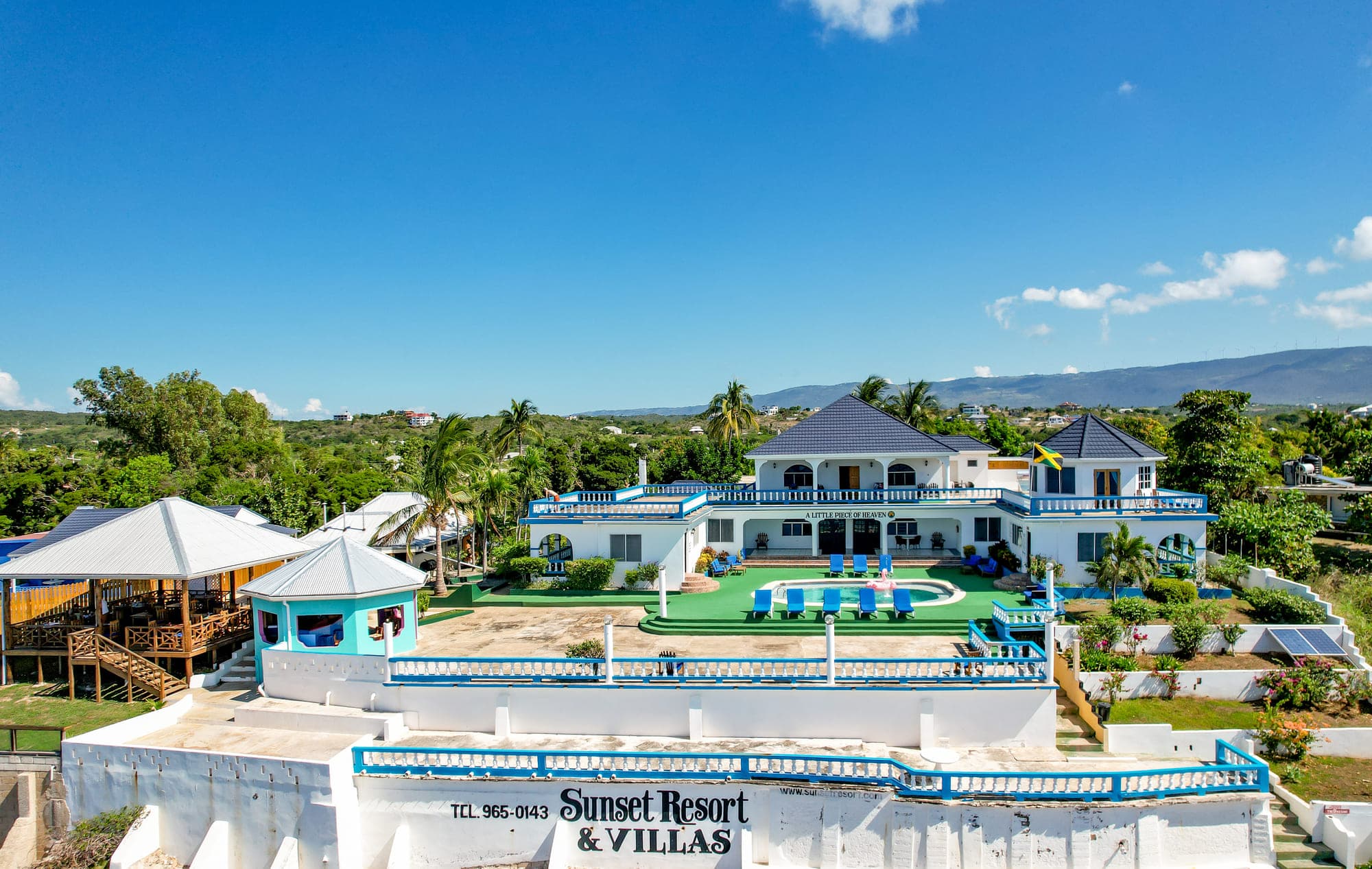 Property features at Beyond Sunset Resort